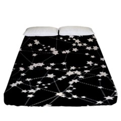 Constellations Fitted Sheet (king Size) by snowwhitegirl