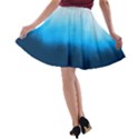 Ombre A-line Skater Skirt View2