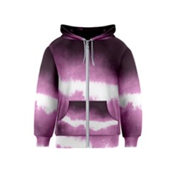 Ombre Kids  Zipper Hoodie by Valentinaart