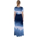 Ombre High Waist Short Sleeve Maxi Dress View2