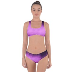 Ombre Criss Cross Bikini Set by Valentinaart