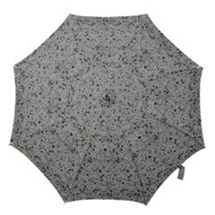 Cracked Texture Abstract Print Hook Handle Umbrellas (Large)