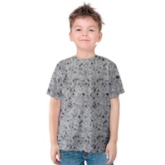 Cracked Texture Abstract Print Kids  Cotton Tee