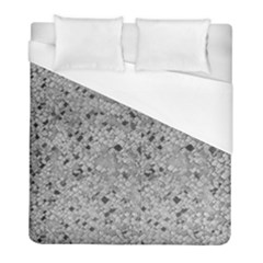 Cracked Texture Abstract Print Duvet Cover (Full/ Double Size)