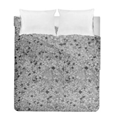 Cracked Texture Abstract Print Duvet Cover Double Side (Full/ Double Size)