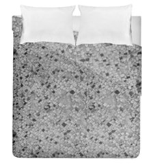 Cracked Texture Abstract Print Duvet Cover Double Side (Queen Size)