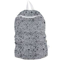 Cracked Texture Abstract Print Foldable Lightweight Backpack