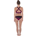 Ombre Cross Back Hipster Bikini Set View2