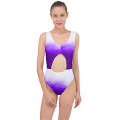Ombre Center Cut Out Swimsuit by Valentinaart