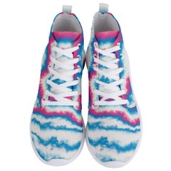 Ombre Men s Lightweight High Top Sneakers by Valentinaart