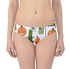 Halloween Mid Century Modern Hipster Bikini Bottoms