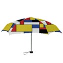 Mondrian Geometric Art Mini Folding Umbrellas View3