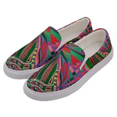 Delight  Men s Canvas Slip Ons by nicholakarma