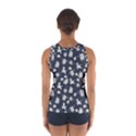 Doodle Bob Pattern Sport Tank Top  View2