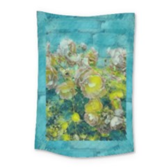 Bloom In Vintage Ornate Style Small Tapestry by pepitasart