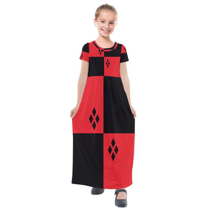 Harley Kids  Short Sleeve Maxi Dress