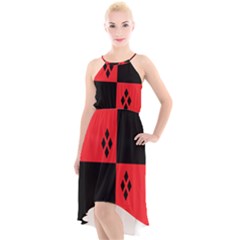 Harley High-low Halter Chiffon Dress  by raeraeshescrafty