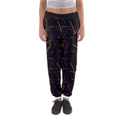 Lines Abstract Print Women s Jogger Sweatpants