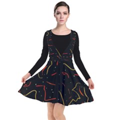 Lines Abstract Print Other Dresses