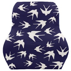 Birds Pattern Car Seat Back Cushion  by Valentinaart