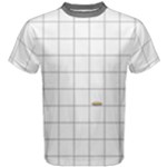 Pie Cooling on the Window Pane Pattern Men s Cotton Tee