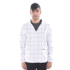 Pie Cooling On The Window Pane Pattern Hooded Windbreaker (men) by emilyzragz