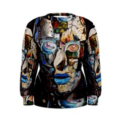 Robot Cyborg Cyberpunk Automation Women s Sweatshirt by Simbadda