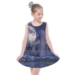 Place Of Worship Scotland Celts Kids  Summer Dress by Simbadda