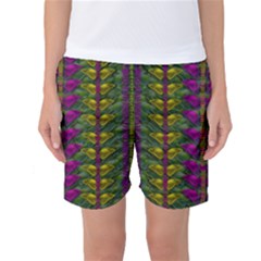 Butterfly Liana Jungle And Full Of Leaves Everywhere Women s Basketball Shorts by pepitasart