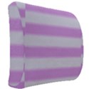 Bold Stripes Soft Pink Pattern Back Support Cushion View2