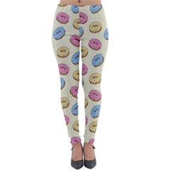Donuts Pattern Lightweight Velour Leggings by Valentinaart