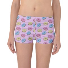 Donuts Pattern Boyleg Bikini Bottoms