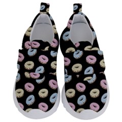 Donuts Pattern Velcro Strap Shoes by Valentinaart