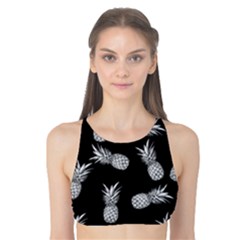 Pineapple Pattern Tank Bikini Top