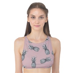 Pineapple Pattern Tank Bikini Top