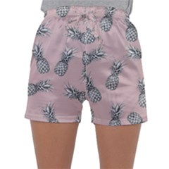 Pineapple Pattern Sleepwear Shorts by Valentinaart