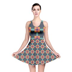 Abstract Background Reversible Skater Dress by Simbadda