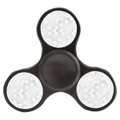 White Abstract Wall Paper Design Frame Finger Spinner by Simbadda