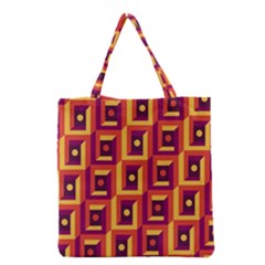 Abstract Background Grocery Tote Bag by Simbadda