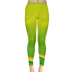 Background Color Fresh Beautiful Inside Out Leggings by Simbadda