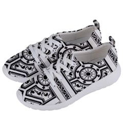 Monastic Antique Scroll Fruit Women s Lightweight Sports Shoes by Simbadda