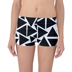 Black Triangle Boyleg Bikini Bottoms by Simbadda