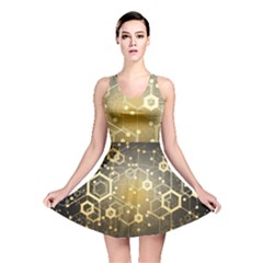 Block Chain Data Records System Reversible Skater Dress by Simbadda