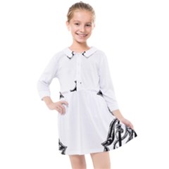 Holbein Antique Scroll Fruit Kids  Quarter Sleeve Shirt Dress