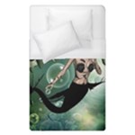 Wonderful Dark Mermaid With Awesome Orca Duvet Cover (Single Size)