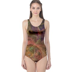 Abstract Colorful Art Design One Piece Swimsuit by Simbadda