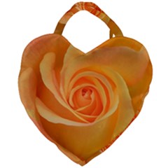 Flower Plant Rose Nature Garden Giant Heart Shaped Tote by Celenk