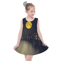 Travel Architecture Tourism Venice Kids  Summer Dress by Celenk