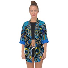 Sirius - Open Front Chiffon Kimono by tealswan