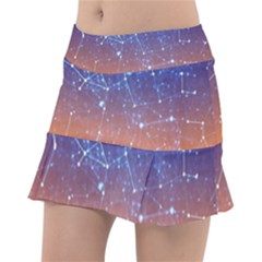 Abstract Pattern Color Design Tennis Skirt